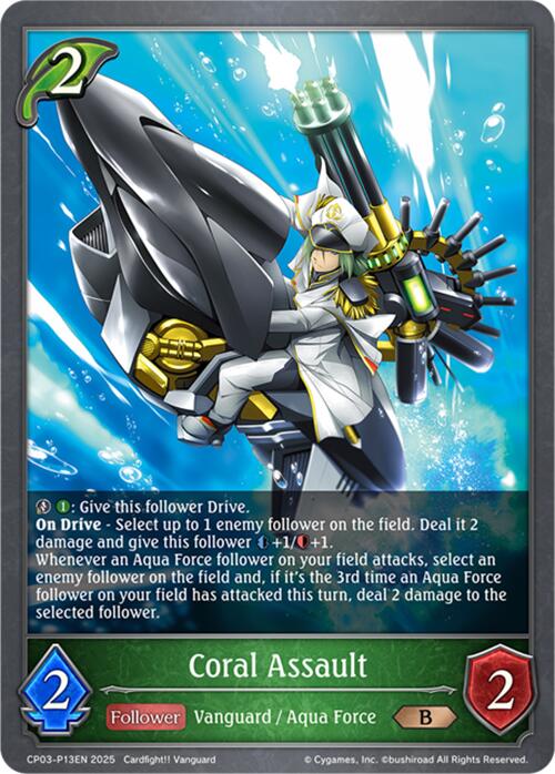 Coral Assault - P13EN (Foil) (CP03-P13EN) [Cardfight!! Vanguard]