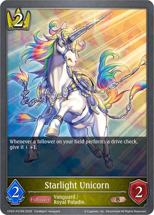 Starlight Unicorn - P27EN (Foil) (CP03-P27EN) [Cardfight!! Vanguard]