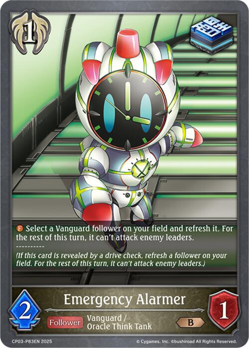 Emergency Alarmer - P83EN (Foil) (CP03-P83EN) [Cardfight!! Vanguard]