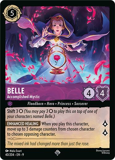 Belle - Accomplished Mystic (40/204) [Fabled]