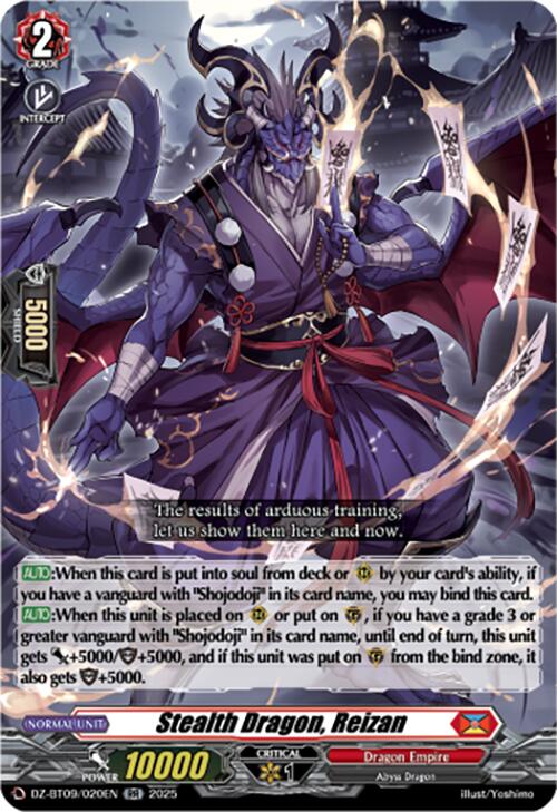 Stealth Dragon, Reizan (DZ-BT09/020EN) [Super Brave Detonation]