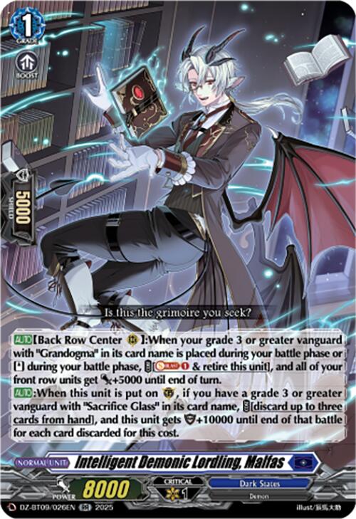 Intelligent Demonic Lordling, Malfas (DZ-BT09/026EN) [Super Brave Detonation]