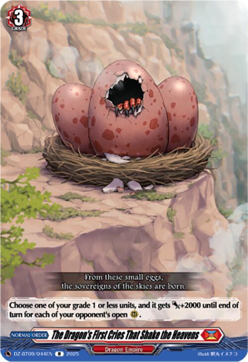 The Dragon's First Cries That Shake the Heavens (DZ-BT09/044EN) [Super Brave Detonation]