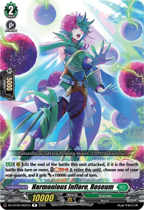 Harmonious Inflore, Roseum (DZ-BT09/062EN) [Super Brave Detonation]
