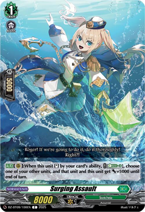 Surging Assault (DZ-BT09/100EN) [Super Brave Detonation]