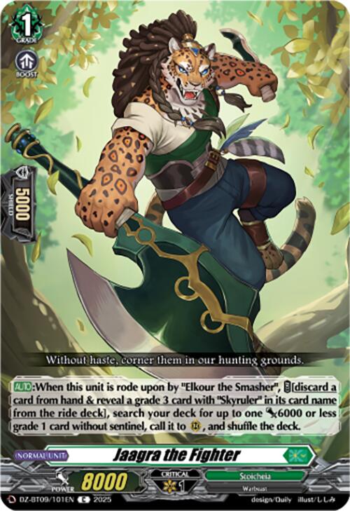 Jaagra the Fighter (DZ-BT09/101EN) [Super Brave Detonation]