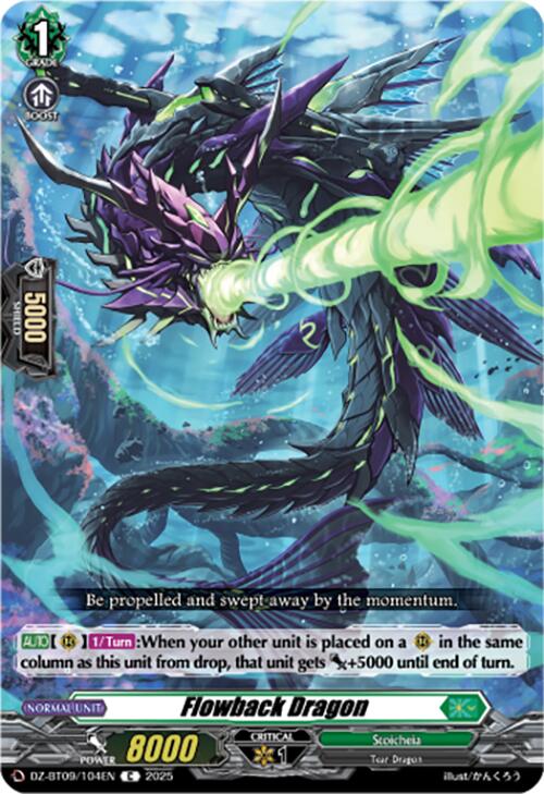 Flowback Dragon (DZ-BT09/104EN) [Super Brave Detonation]