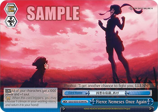 Fierce Nemeses Once Again (GGO/SE50-E59H HC) [SAO Alternative–Gun Gale Online–2 Premium Booster]