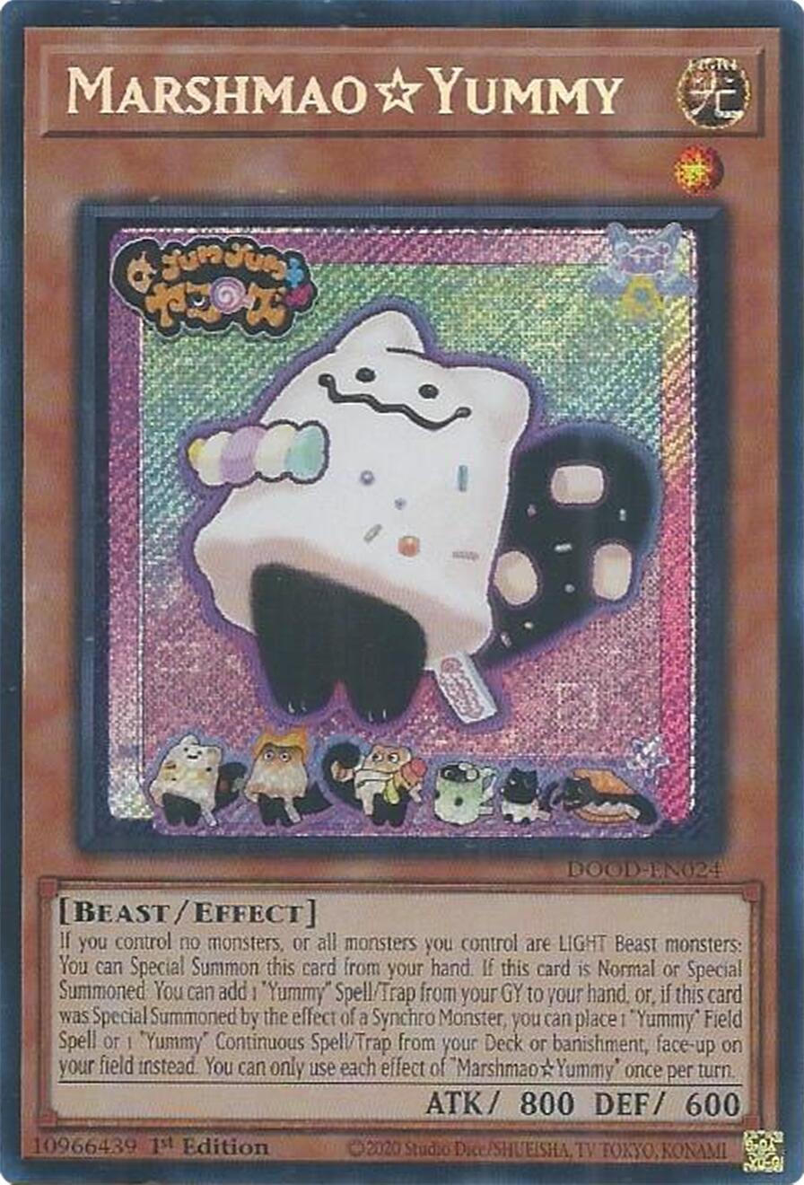 MarshmaoYummy [DOOD-EN024] Secret Rare