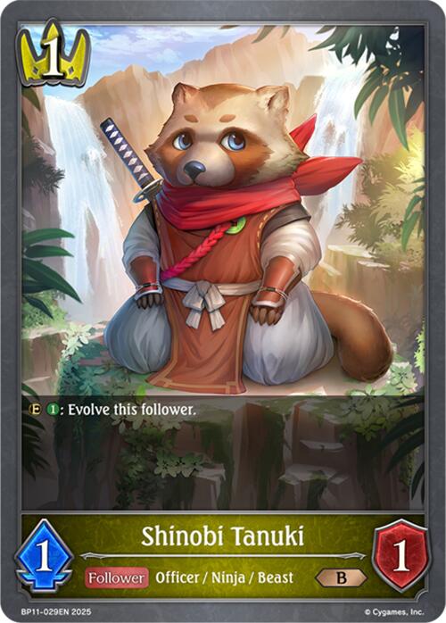 Shinobi Tanuki (BP11-029EN) [Bullet of Fate]