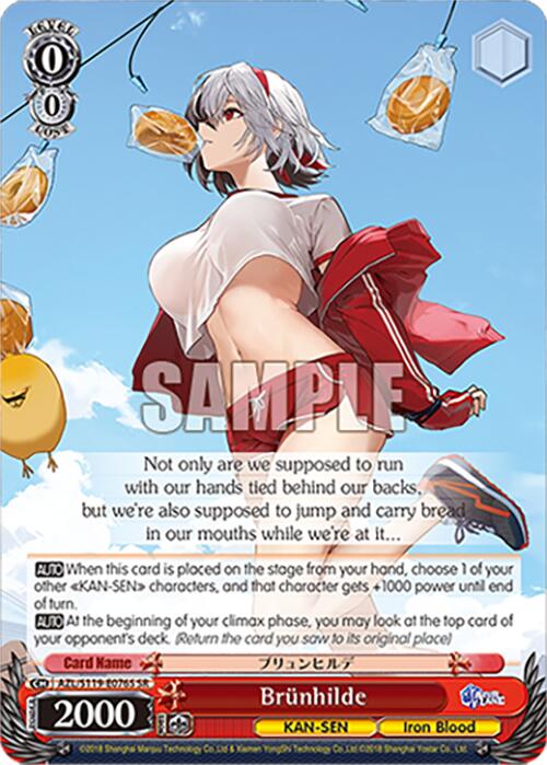 Brunhilde (AZL/S119-E076S SR) [Azur Lane Vol. 2]