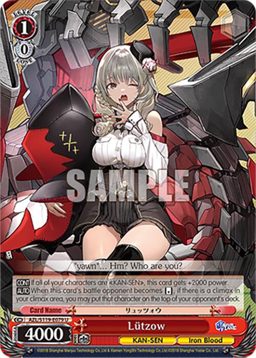 Lutzow (AZL/S119-E079 U) [Azur Lane Vol. 2]