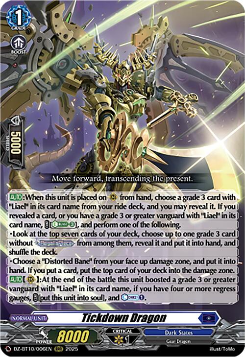 Tickdown Dragon (DZ-BT10/006EN) [Dragonsoul Resonance]