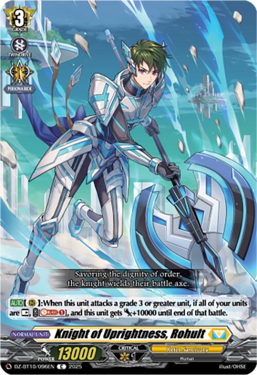 Knight of Uprightness, Rohult (DZ-BT10/096EN) [Dragonsoul Resonance]