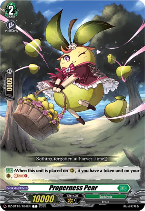 Properness Pear (DZ-BT10/104EN) [Dragonsoul Resonance]