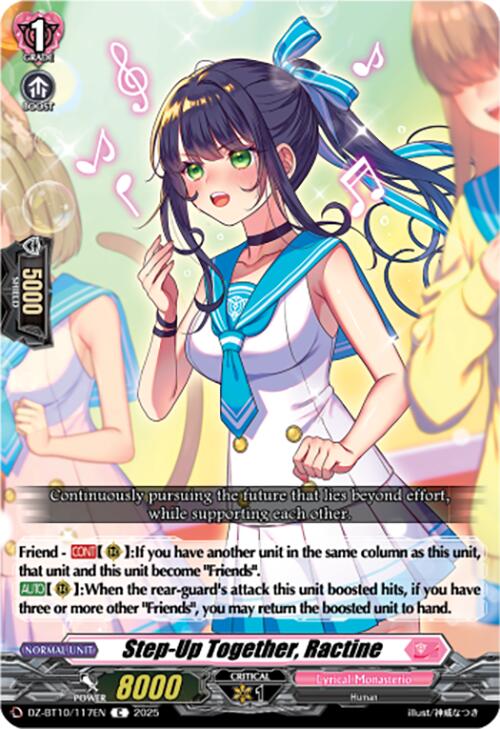 Step-Up Together, Ractine (DZ-BT10/117EN) [Dragonsoul Resonance]