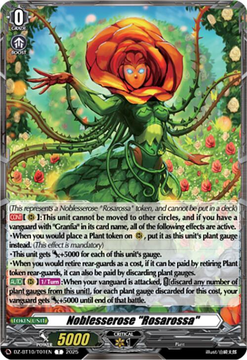 Noblesserose "Rosarossa" (DZ-BT10/T01EN) [Dragonsoul Resonance]