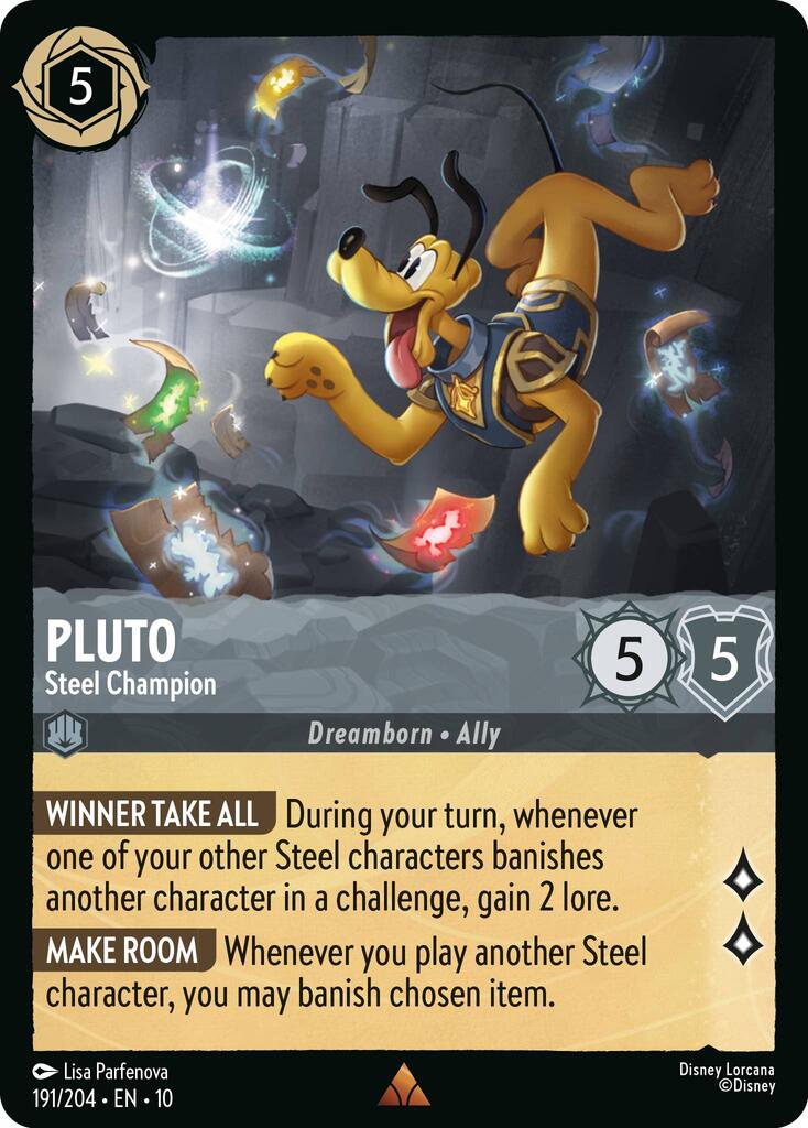 Pluto - Steel Champion (191/204) [Whispers in the Well]