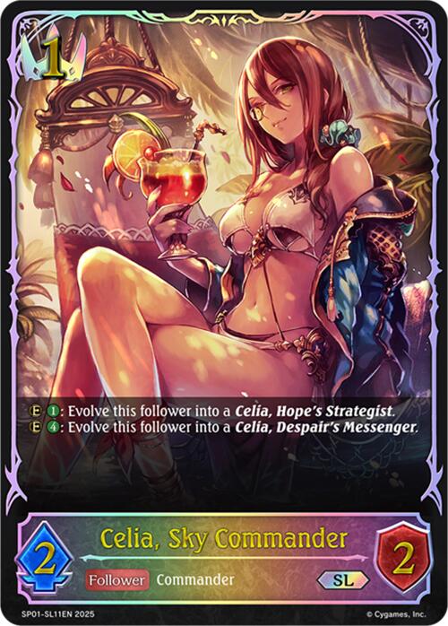 Celia, Sky Commander (SL) (SP01-SL11EN) [Seaside Memories]