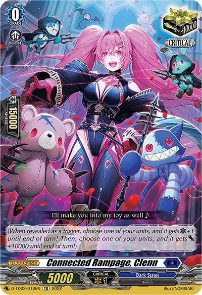 Connected Rampage, Clenn (D-TD02/012EN) [Michiru Hazama -Demonic Jewel Dragon of the Four Flames-]