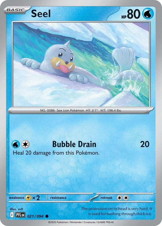 Seel (021/094) [Mega Evolution: Phantasmal Flames]
