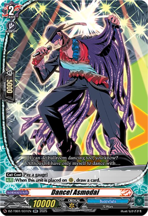Dance! Asmodai (DZ-TB01/031EN) (DZ-TB01/031EN) [Future Card Buddyfight]
