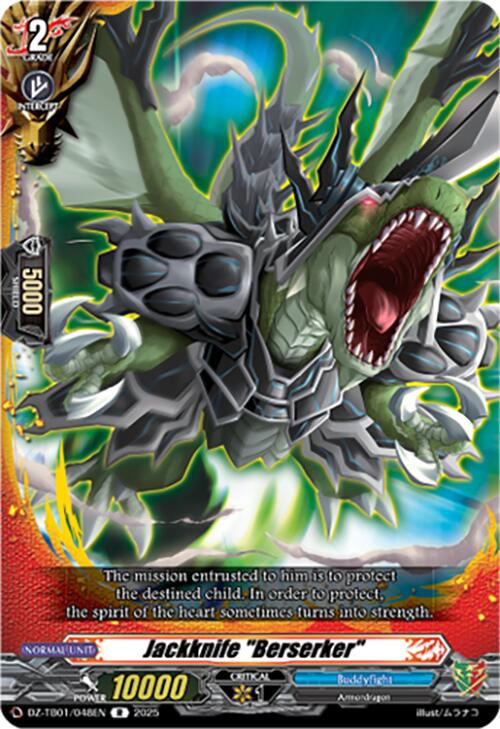 Jackknife "Berserker" (DZ-TB01/048EN) (DZ-TB01/048EN) [Future Card Buddyfight]