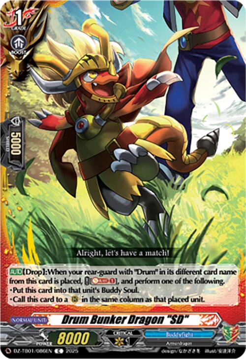 Drum Bunker Dragon "SD" (DZ-TB01/086EN) (DZ-TB01/086EN) [Future Card Buddyfight]