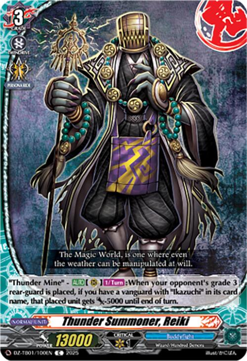 Thunder Summoner, Reiki (DZ-TB01/100EN) (DZ-TB01/100EN) [Future Card Buddyfight]