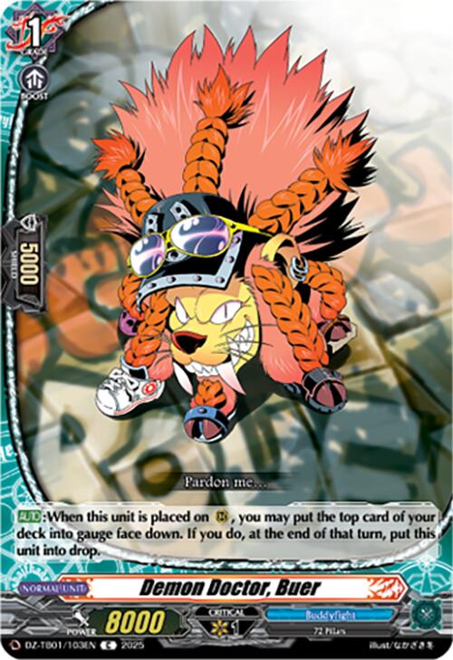 Demon Doctor, Buer (DZ-TB01/103EN) (DZ-TB01/103EN) [Future Card Buddyfight]