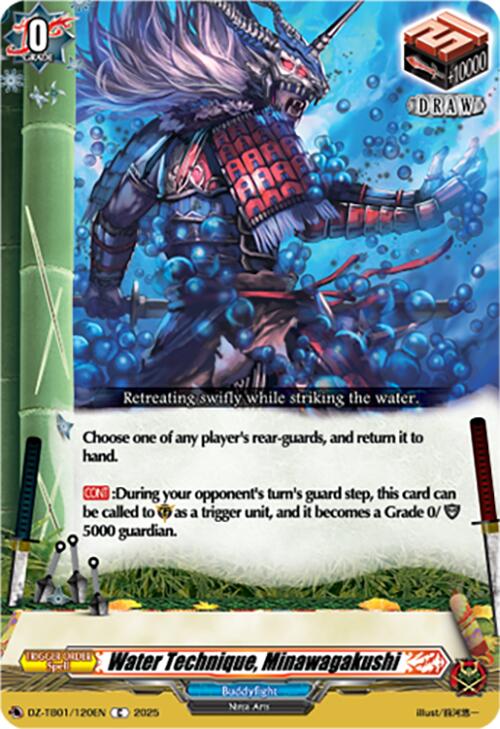 Water Technique, Minawagakushi (DZ-TB01/120EN) (DZ-TB01/120EN) [Future Card Buddyfight]