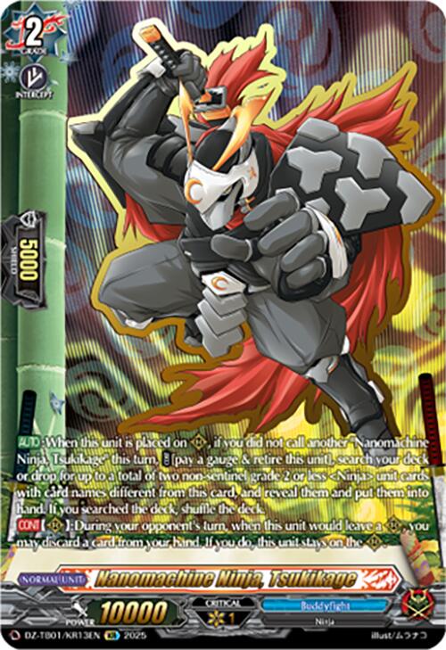 Nanomachine Ninja, Tsukikage (DZ-TB01/KR13EN) (DZ-TB01/KR13EN) [Future Card Buddyfight]