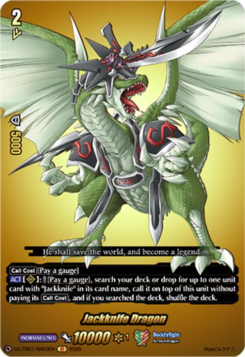 Jackknife Dragon (DZ-TB01/BR03EN) (DZ-TB01/BR03EN) [Future Card Buddyfight]