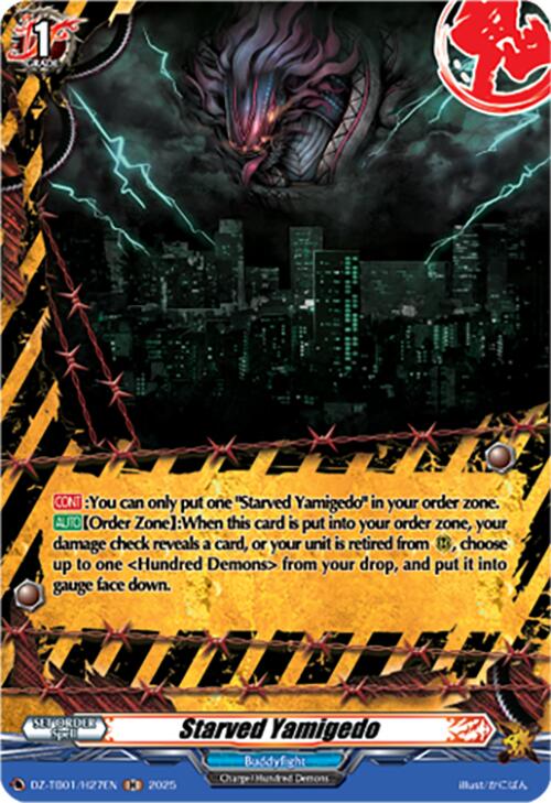 Starved Yamigedo (DZ-TB01/H27EN) (DZ-TB01/H27EN) [Future Card Buddyfight]