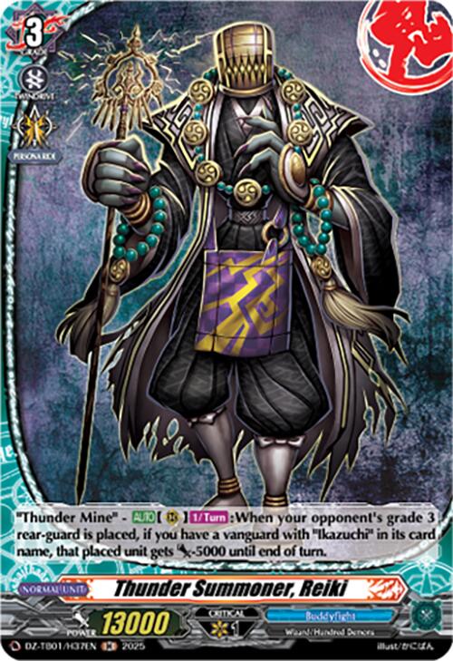 Thunder Summoner, Reiki (DZ-TB01/H37EN) (DZ-TB01/H37EN) [Future Card Buddyfight]