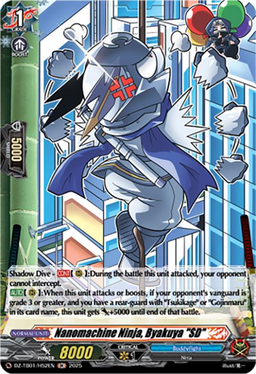 Nanomachine Ninja, Byakuya "SD" (DZ-TB01/H52EN) (DZ-TB01/H52EN) [Future Card Buddyfight]