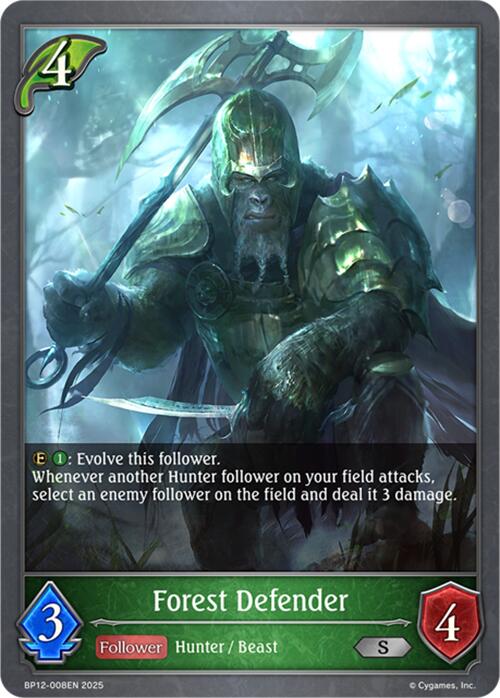 Forest Defender (BP12-008EN) [Worldreaver's Descent]