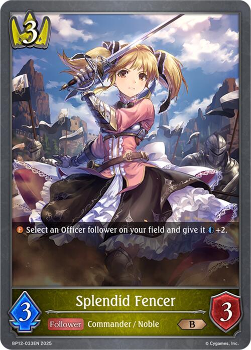 Splendid Fencer (BP12-033EN) [Worldreaver's Descent]