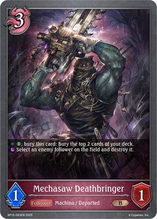 Mechasaw Deathbringer (BP12-083EN) [Worldreaver's Descent]