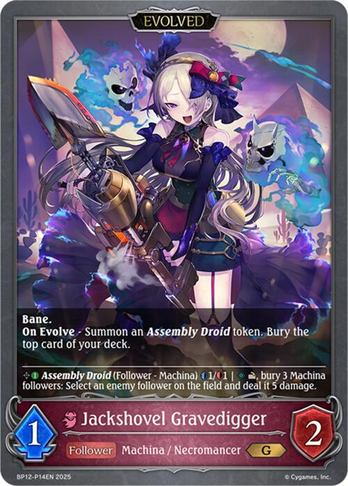 Jackshovel Gravedigger (Evolved) - P14 (Foil) (BP12-P14EN) [Worldreaver's Descent]