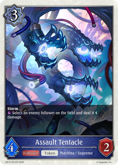 Assault Tentacle - P27 (Foil) (BP12-P27EN) [Worldreaver's Descent]