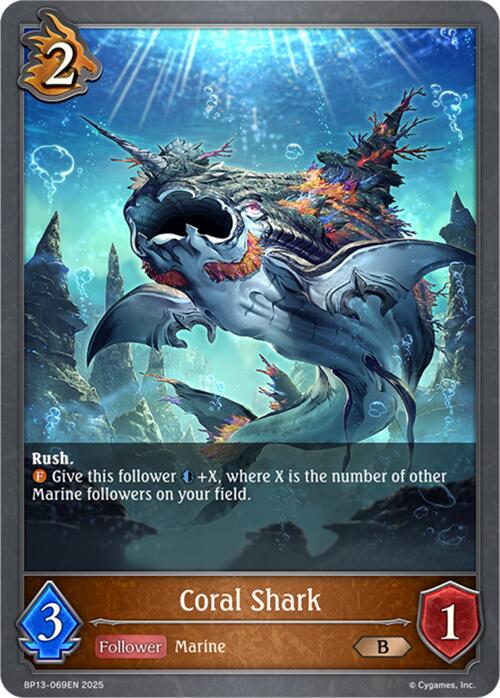 Coral Shark (BP13-069EN) [Dominion of Darkness]