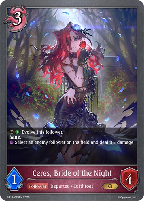 Ceres, Bride of the Night (BP13-074EN) [Dominion of Darkness]