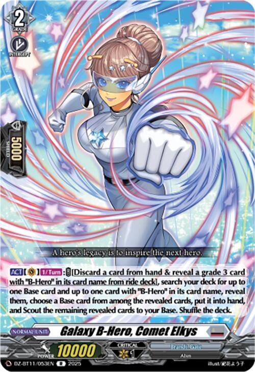 Galaxy B-Hero, Comet Elkys (DZ-BT11/053EN) [Symphony of Might & Bloom]