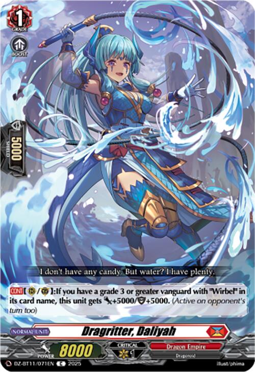 Dragritter, Daliyah (DZ-BT11/071EN) [Symphony of Might & Bloom]