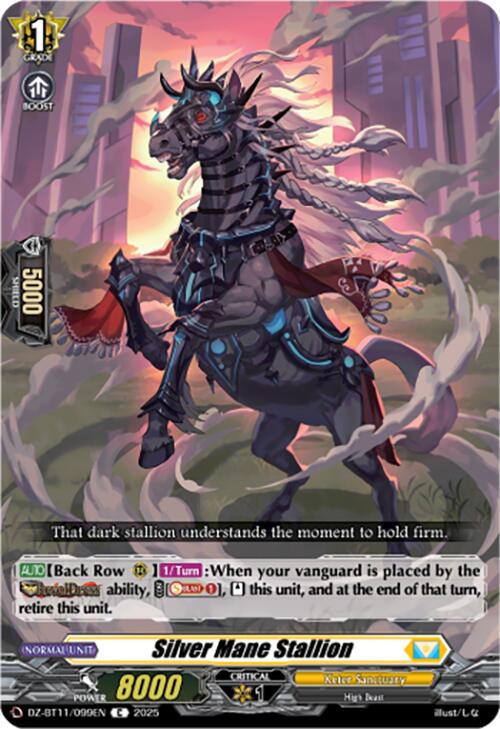 Silver Mane Stallion (DZ-BT11/099EN) [Symphony of Might & Bloom]