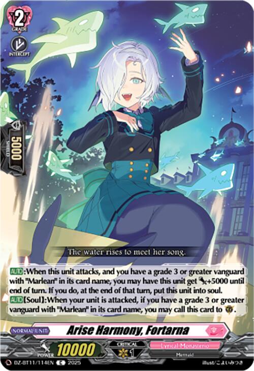 Arise Harmony, Fortarna (DZ-BT11/114EN) [Symphony of Might & Bloom]