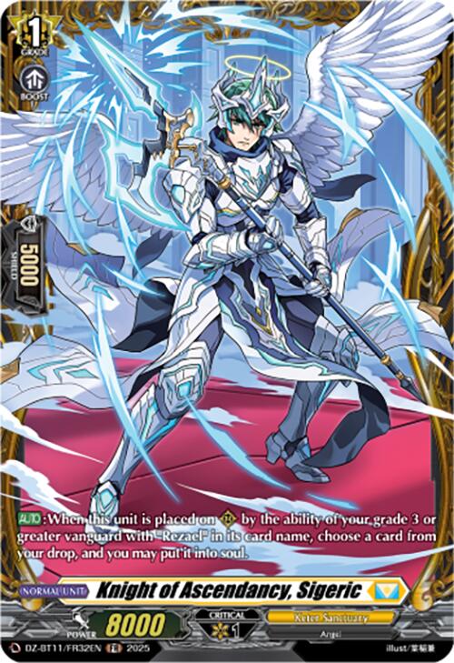 Knight of Ascendancy, Sigeric (DZ-BT11/FR32EN) [Symphony of Might & Bloom]