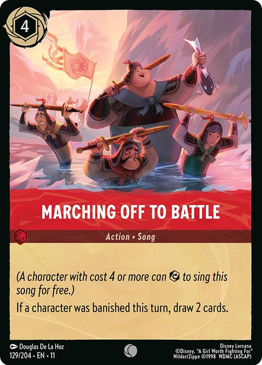 Marching Off to Battle (129/204) [Winterspell]