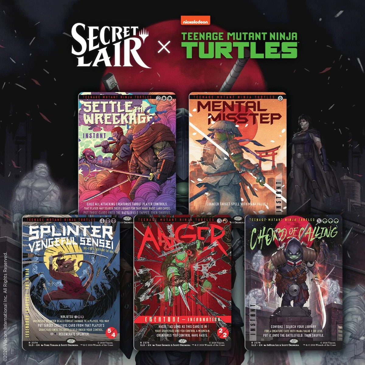 Secret Lair: Drop Series - Secret Lair x Teenage Mutant Ninja Turtles: The Last Ronin (Non-Foil Edition)